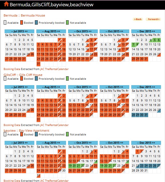Group Calendar Style 1